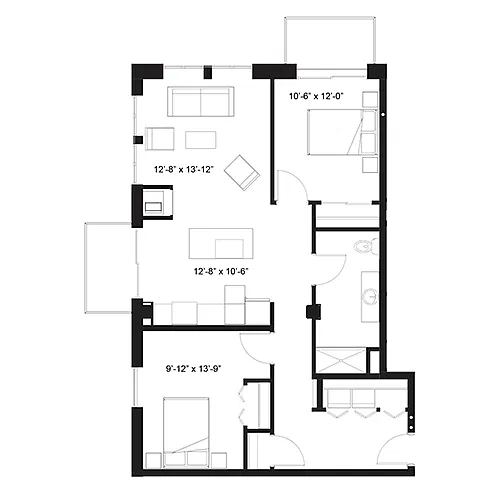 Floor plan Phoebe