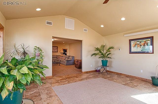 Huge sunroom sitting area