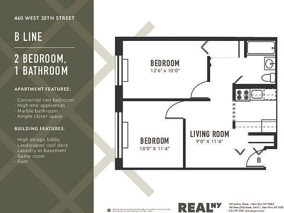 2nd image of 460 W 20th St APT 3B