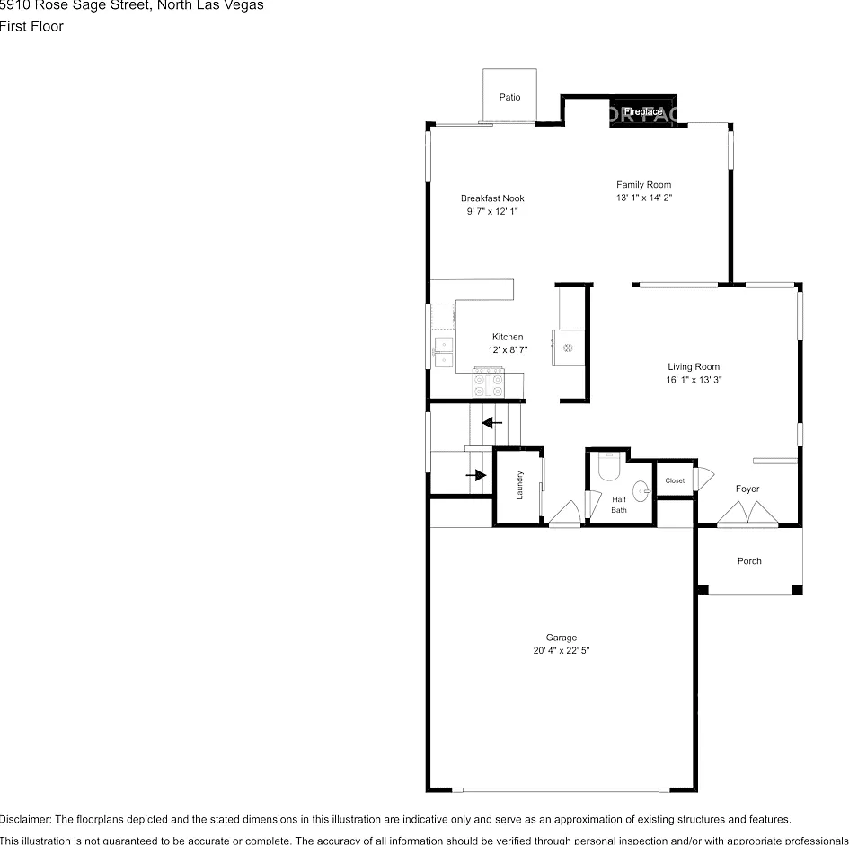 5910 Rose Sage Street North Las Vegas, NV 89031 — Photo 2