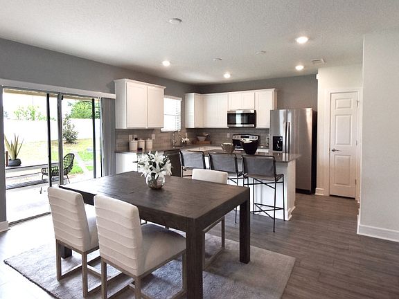 Connected cafe and kitchen