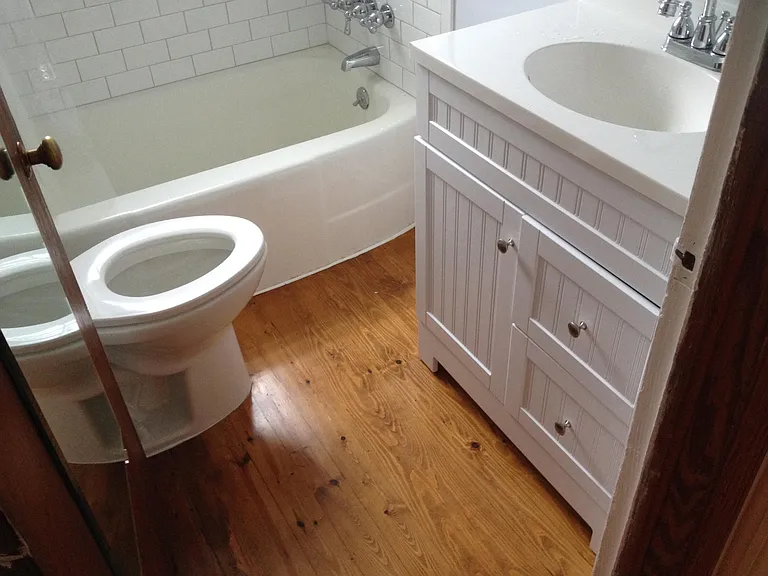Bathroom.