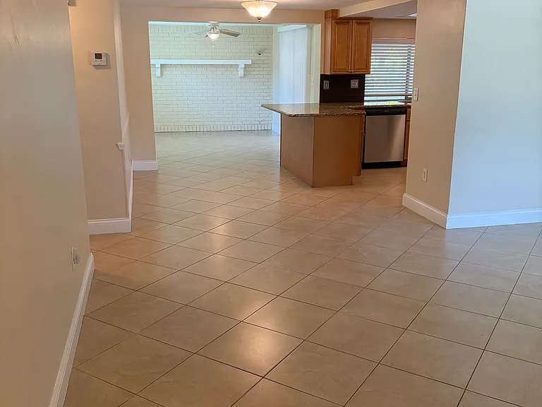 View from front door entrance