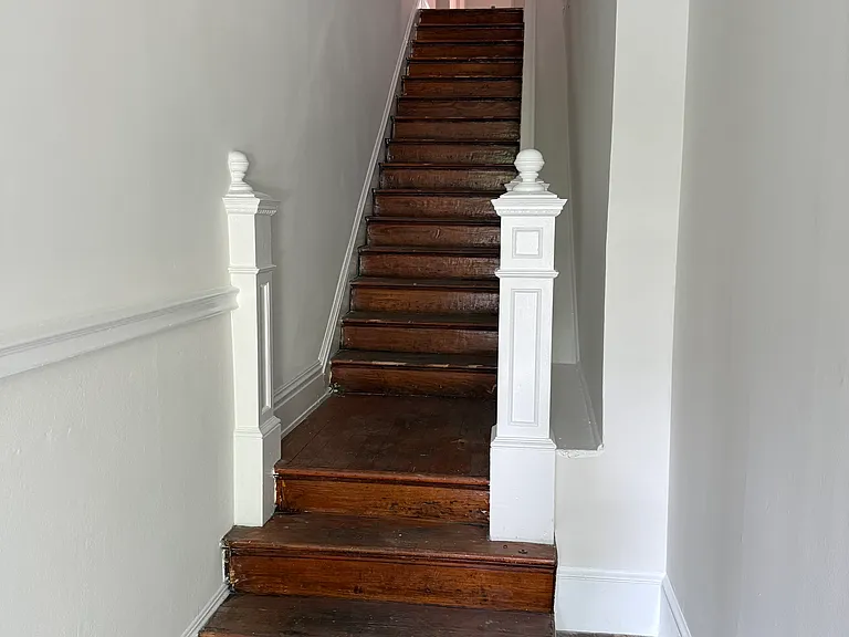 Private entry to the upstairs unit.