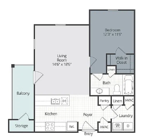 Floor plan Magnolia