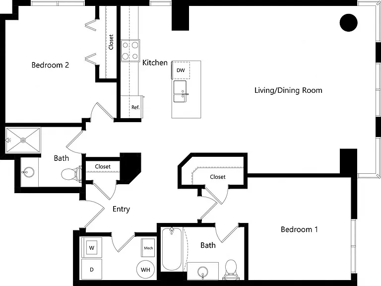 Midtown Crossing Apartments — Photo 107