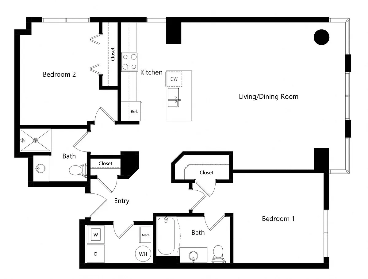 Floor plan Seattle