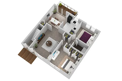 Floor plan B1R