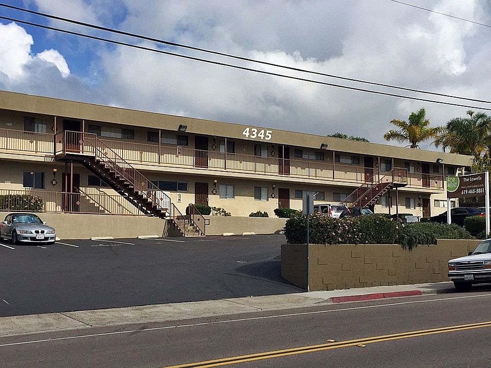 Front of complex