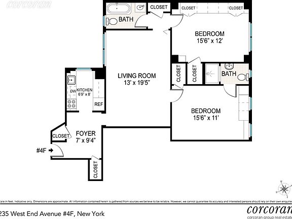 4th image of 235 W End Ave APT 4F