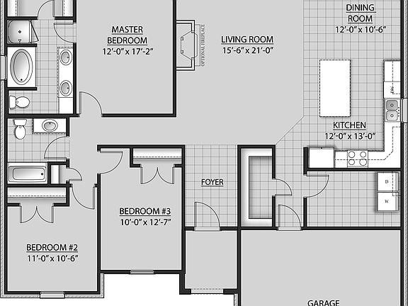 Ramsey V B New Home by DSLD 1,718 Sq Ft Energy Star Certified