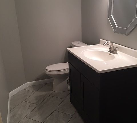 Basement bathroom 