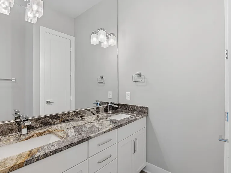 Master bathroom vanity