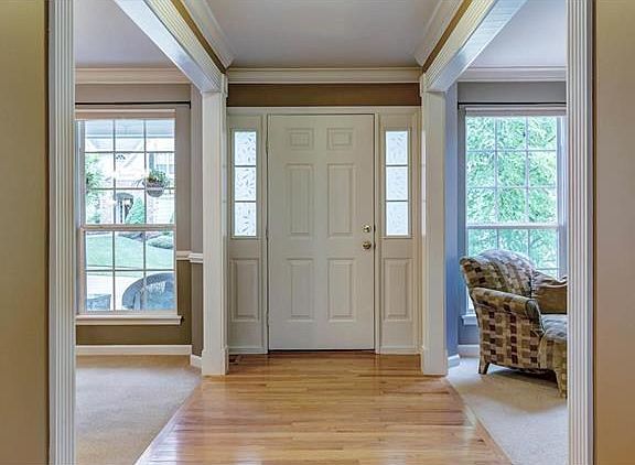 Light filled entry welcomes you home.