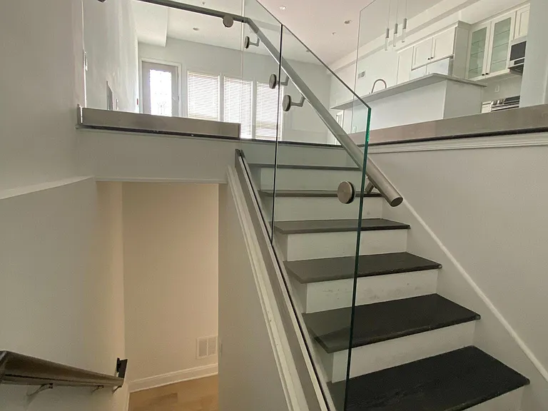 stairway to lower level