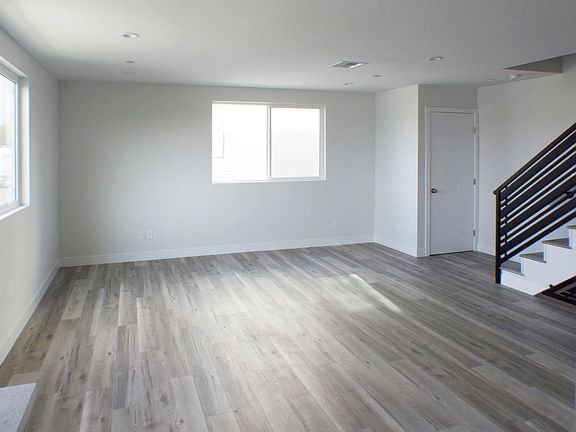 Open layout living room