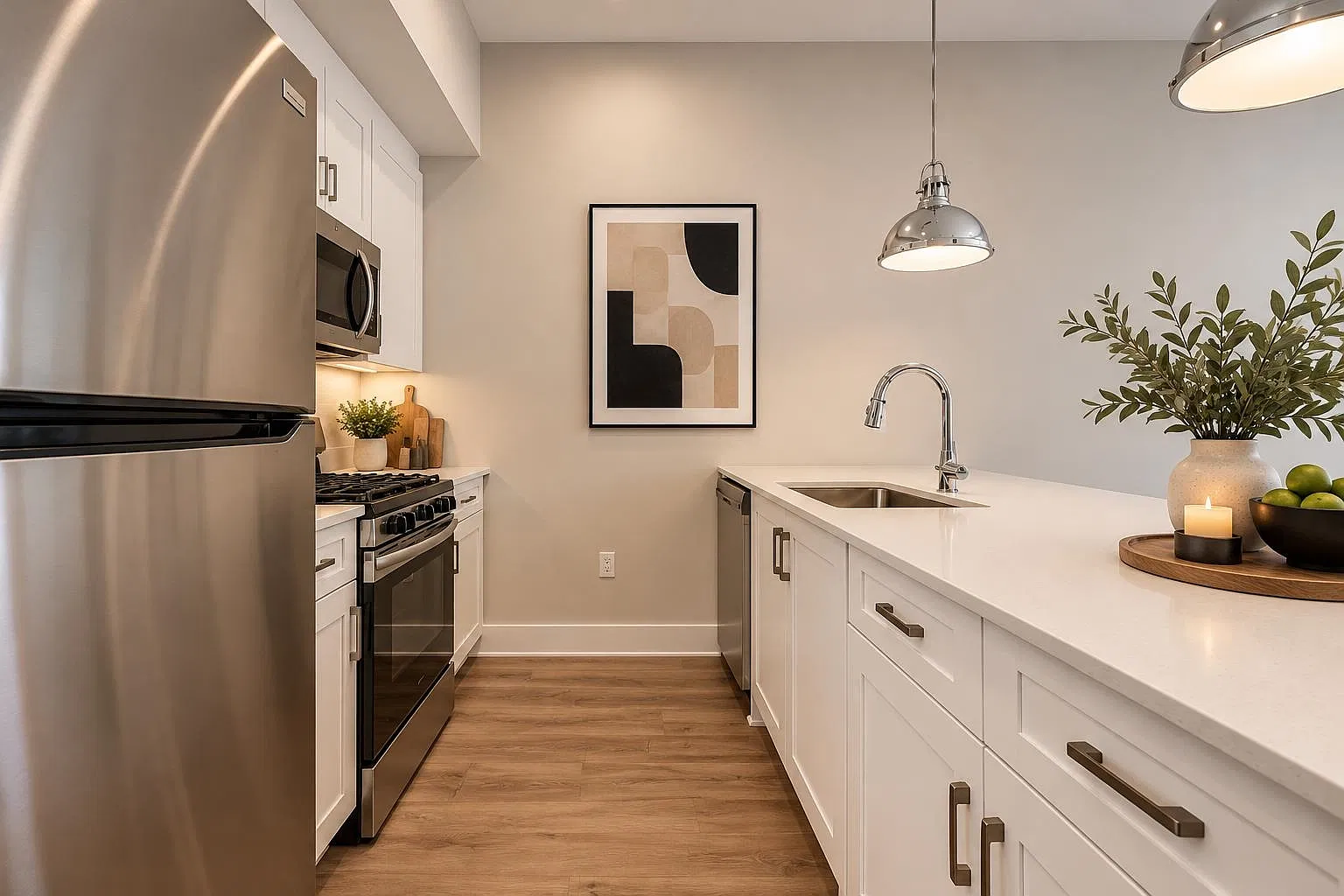 1 bed, 1.0 bath, 852 sqft, $2,650 — Photo 2