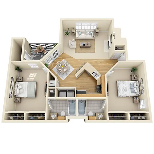 Floor plan The Starfish
