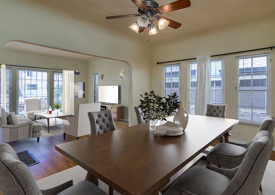 Dining room with Huge Windows, or "combine" the living and dining rooms and use the hugs space as a Great Room