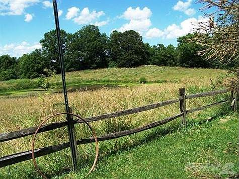 Back fence of property