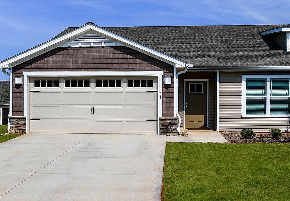 Attached Two-Car Garage in Neighborhood Setting