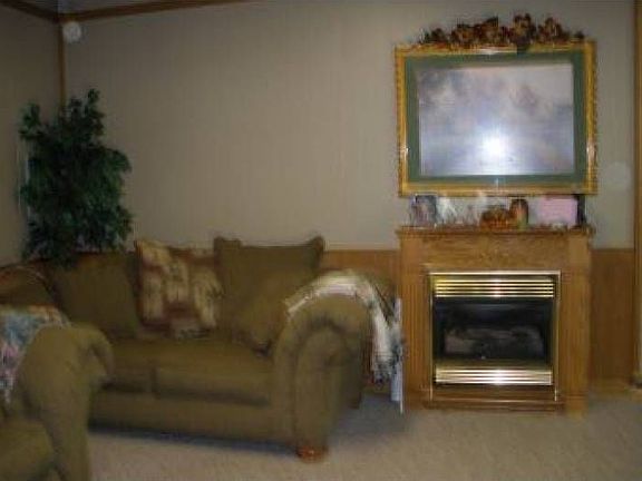 Gas fire place in great r