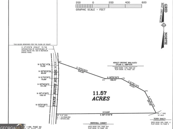 0 Highway 320, Carnesville, GA 30521