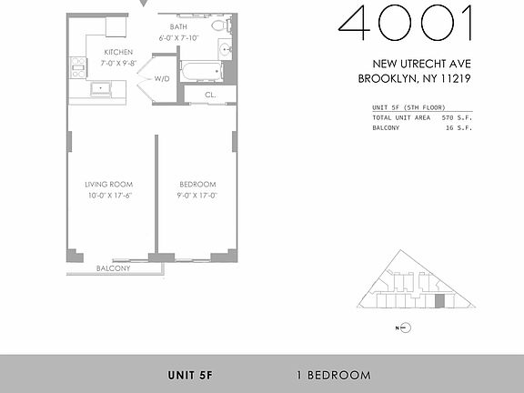 2nd image of 4001 New Utrecht Ave APT 5F
