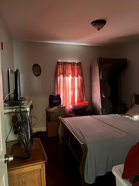 1 bedroom (pardon the mess/couch the tenant at the time was deep cleaning)