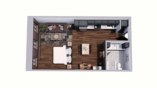 Floor plan 203
