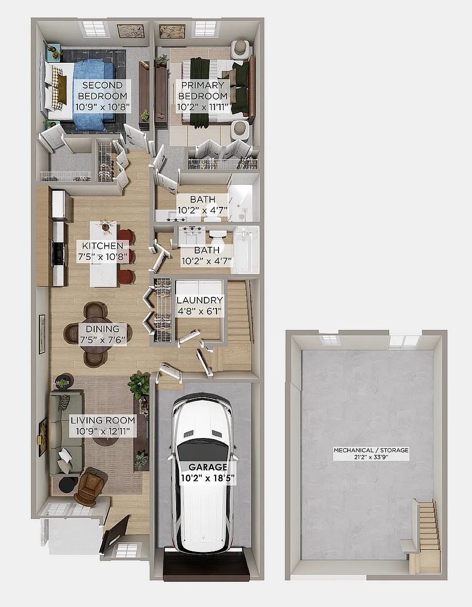 Floor plan Crest II