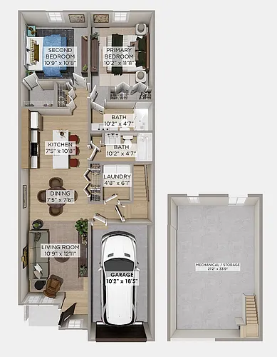 Floor plan Crest II