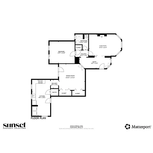 Floor plan Flat 102