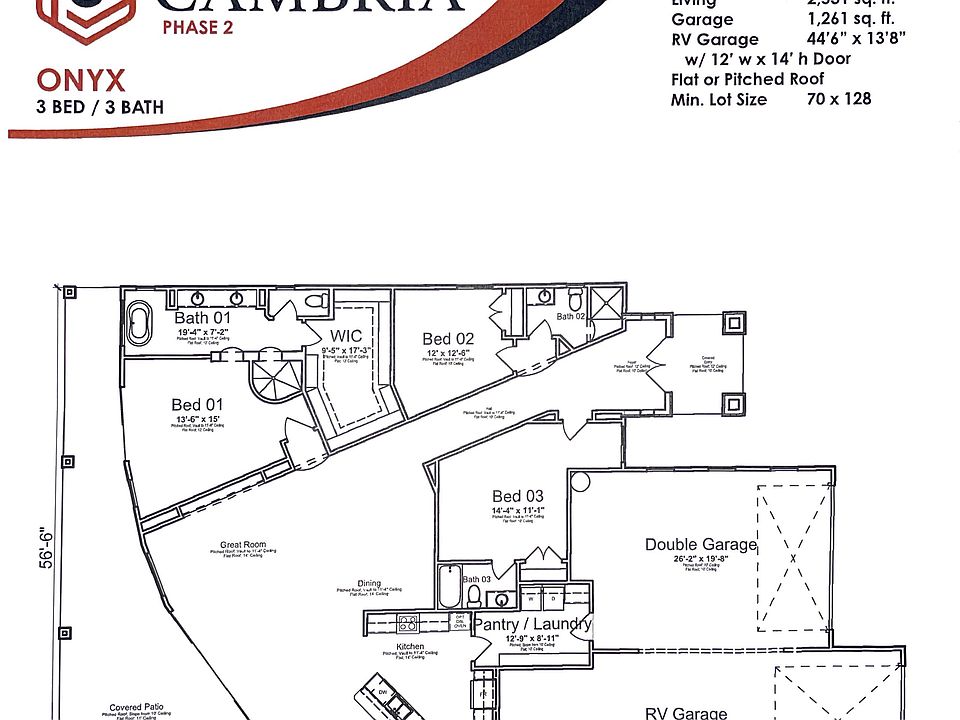 To be built Onyx Plan, Cambria Phase 4 Vacation Rentals allowed