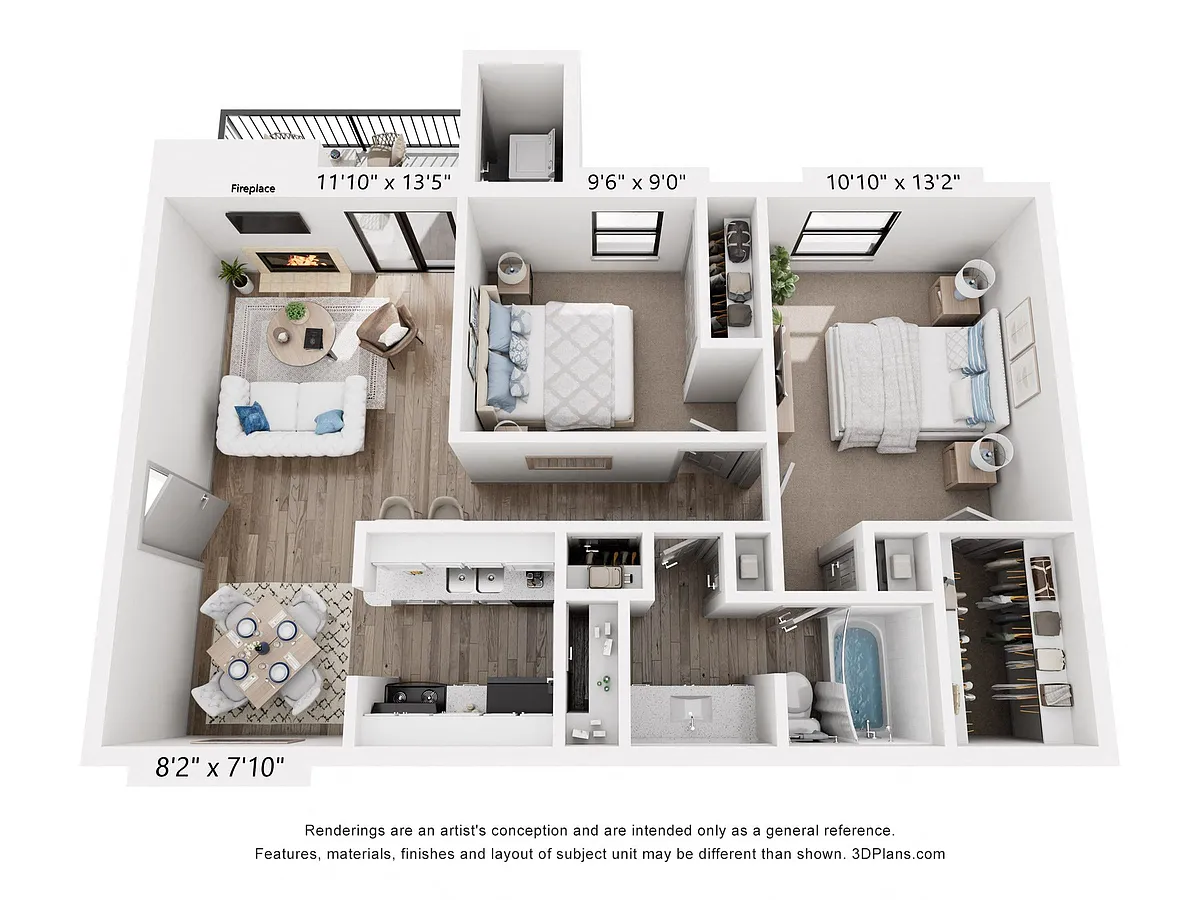 Floor plan B1