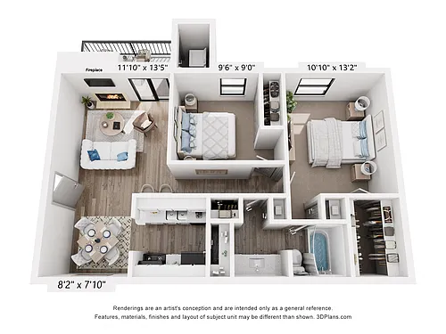 Floor plan B1