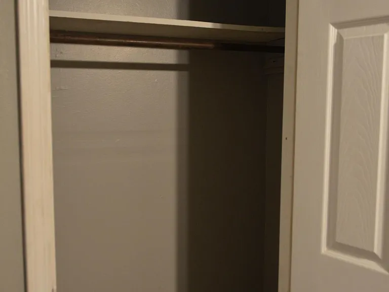 Back bedroom closet