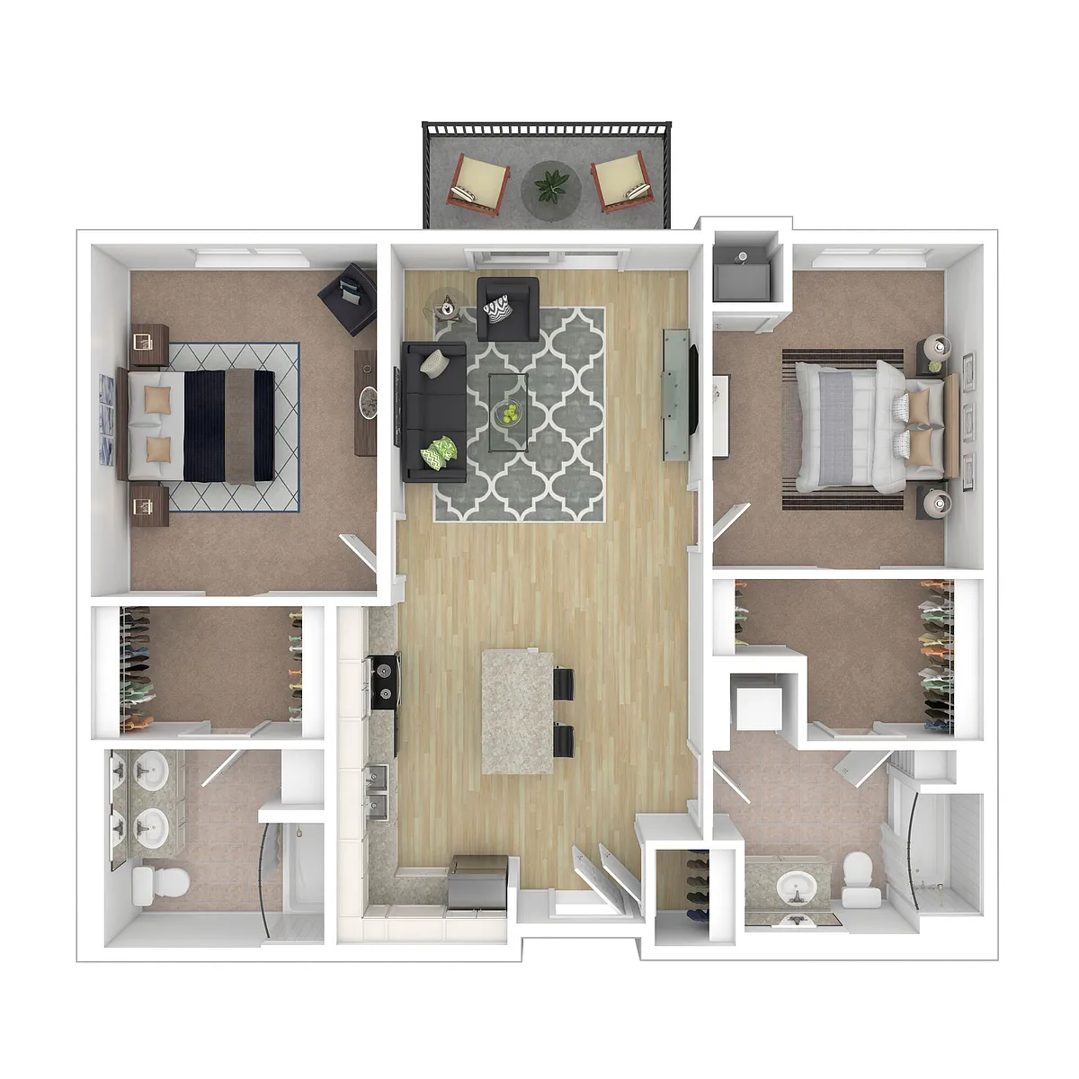 Floor plan D