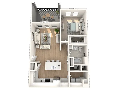 Floor plan The Ride