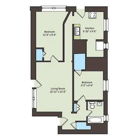Floor plan 54112bc