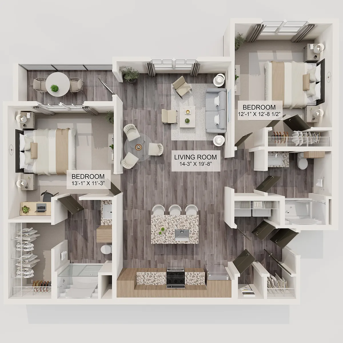 Floor plan The Magnolia (B2)