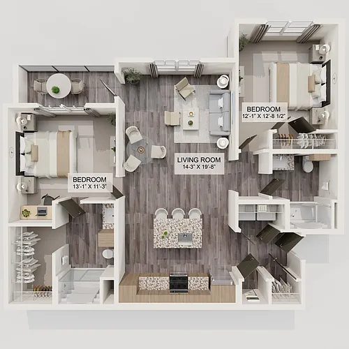 Floor plan The Magnolia (B2)
