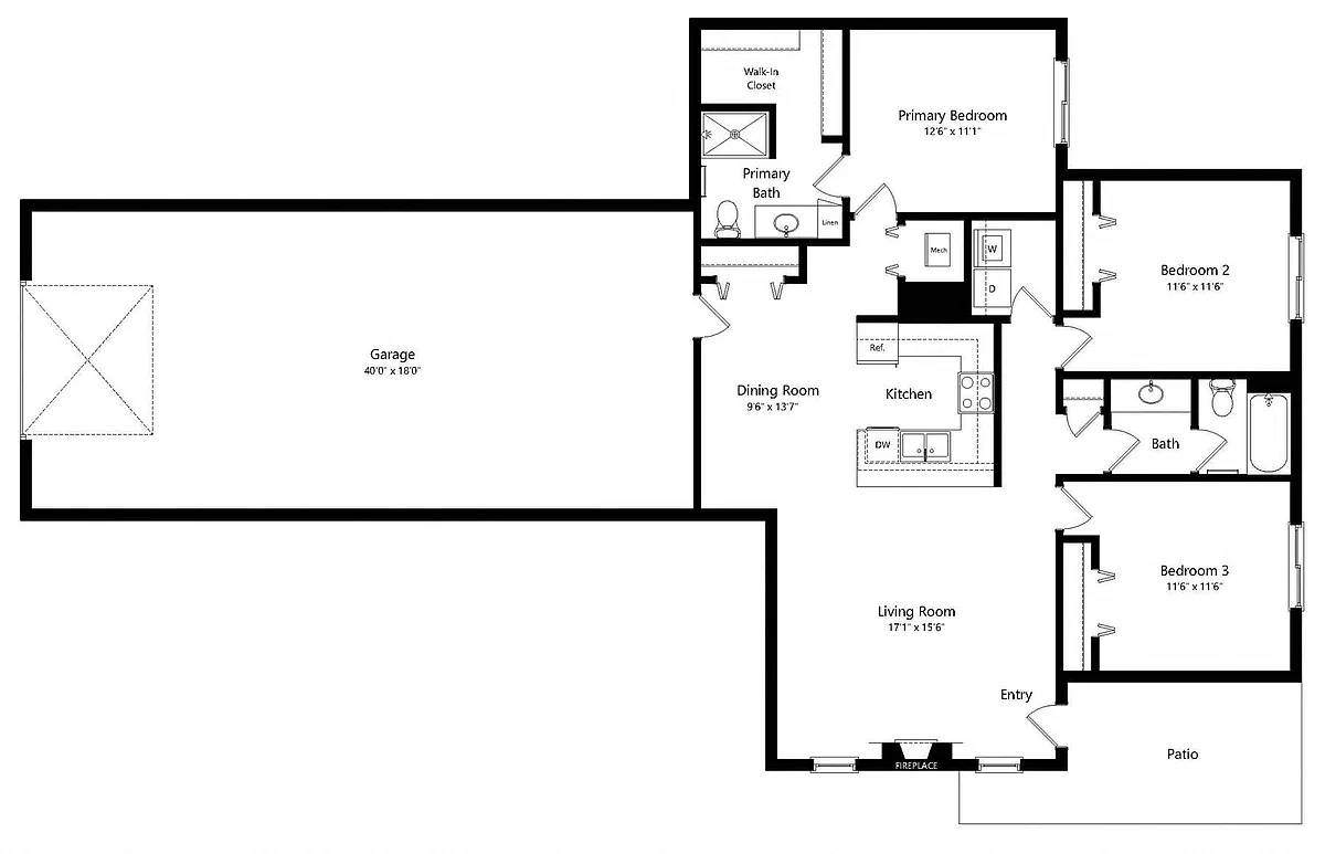 Floor plan Harper (Villa)