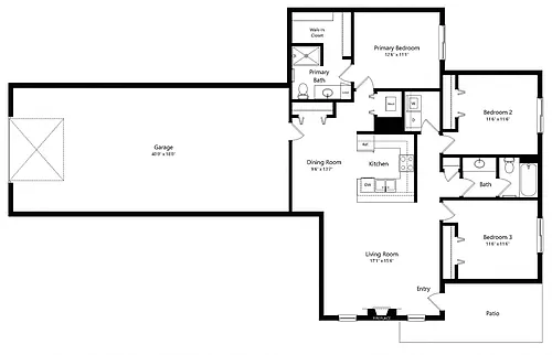 Floor plan Harper (Villa)