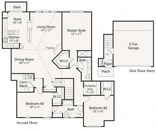 Floor plan Longwood