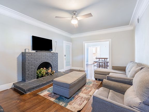 Living room with furniture.