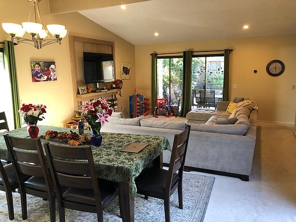 Dining room + Living Room.