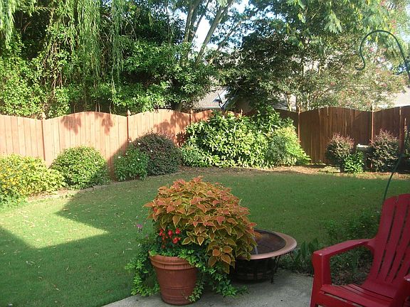 Private Fenced Backyard