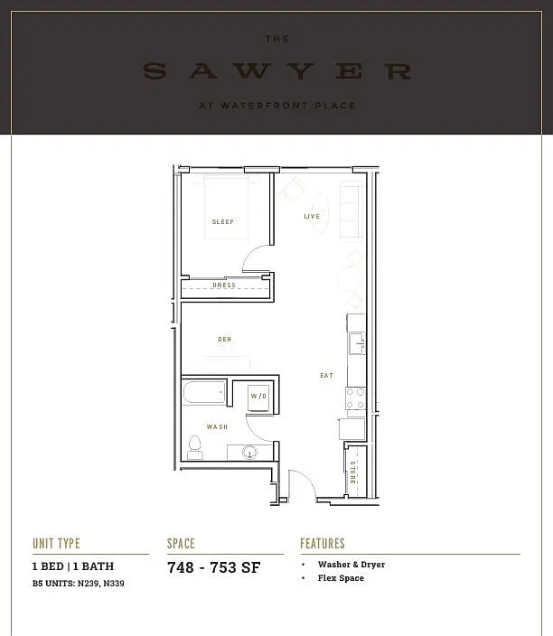 Floor plan B5