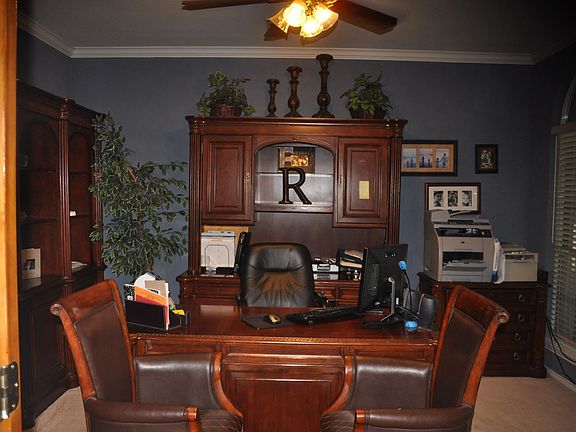 Office with French Doors